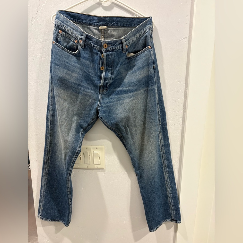NSF Jeans, size 30 worn once, loose, cropped fit , the most comfortable .